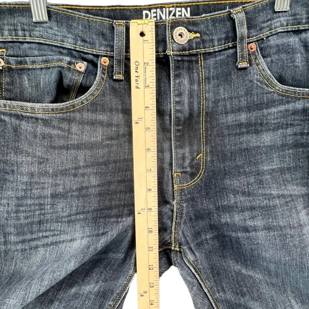 Levi's Denizen 216 Skinny Fit Denim Jeans Medium Wash Blue Mens Size 36 X 30 - Picture 7 of 13